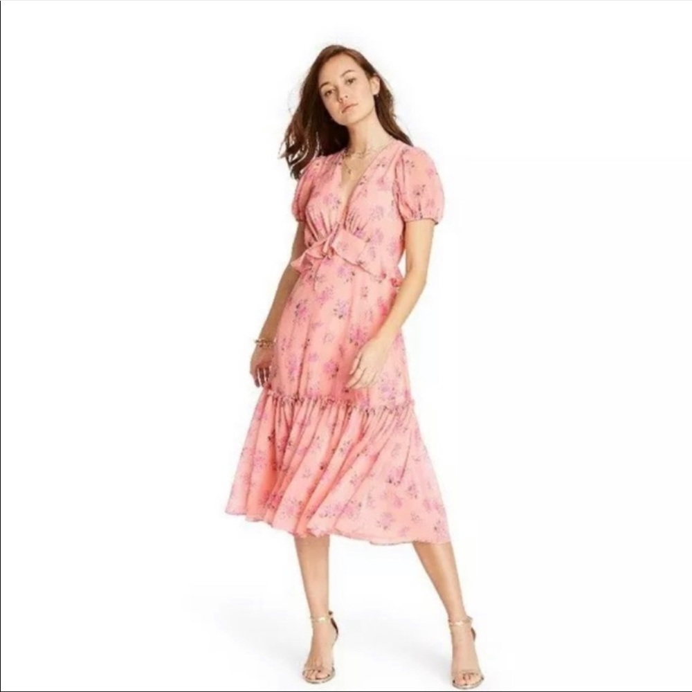 LoveShackFancy. Midi length Dress.
